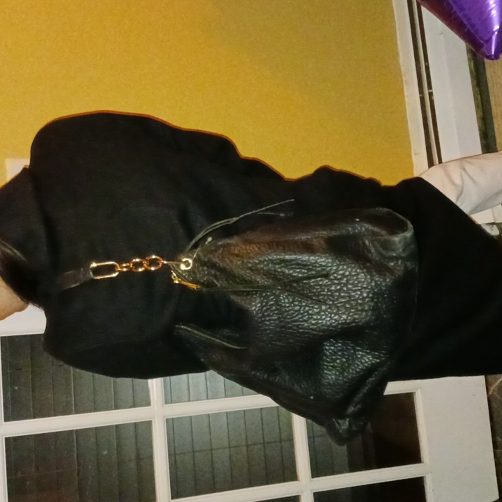Vince Camuto black genuine leather purse.